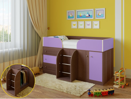 Кровать-чердак Астра-5 (детская «РВ-Мебель»)